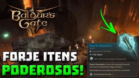 Forja De Adamantina - Como usar a Forja de Adamantina - Baldur's Gate 3 - YouTube