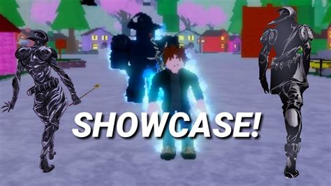 Jojo Blox Silver Chariot Requiem Showcase Roblox Youtube