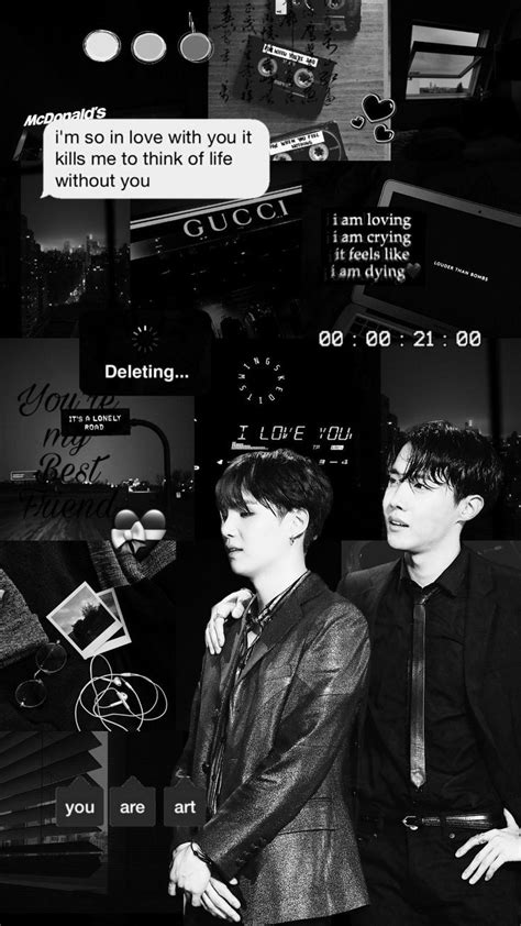 Sope Lockscreen Bts Yoonseok Suga Jhope Yoongi Minyoongi