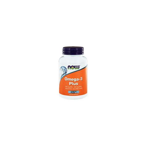 NOW Omega 3 Plus 360 Mg EPA 240 Mg DHA