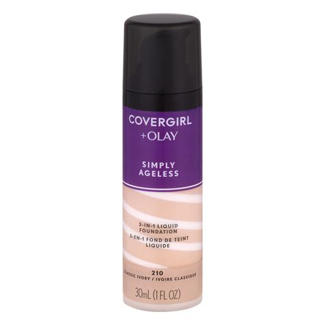 Save On Covergirl Olay Simply Ageless 3 In 1 Liquid Foundation 210