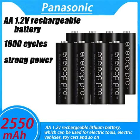 100 Panasonic Eneloop Batería Original Pro Aa 2550mah 1 2 V Ni Mh