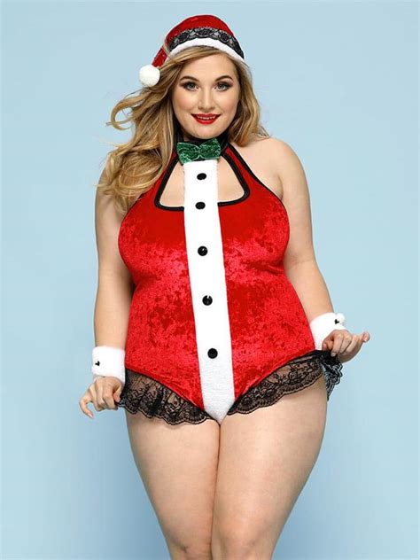 Sexy Christmas Lingerie Plus Size