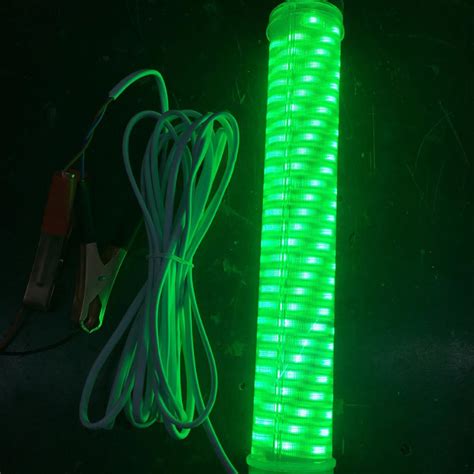 V Led Green Underwater Submersible Night Fishing Light Crappie Ice