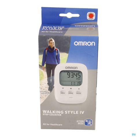 Omron Walking Style Iv Podometre Blanc Podom Tre Autodiagnostics