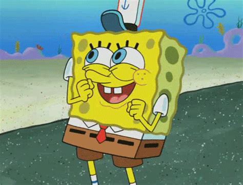 dancing spongebob gif dancing spongebob dance descubre amp comparte