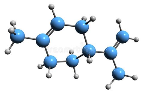 Limonene Chemical Structure And Formula Stock Vector Illustration Of Monoterpene Odor 191606167