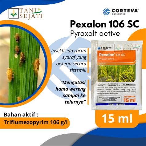 Jual Pexalon 106 SC 15ml Insektisida Pembasmi Hama Wereng Batang Coklat