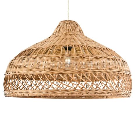 Suspension Luminaire Suspension Rotin Off Woven Etsy