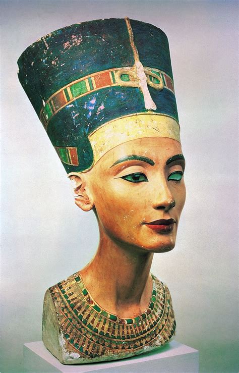 Thutmose Bust Of Nefertiti Ca 1353 1335 Bce Painted Limestone