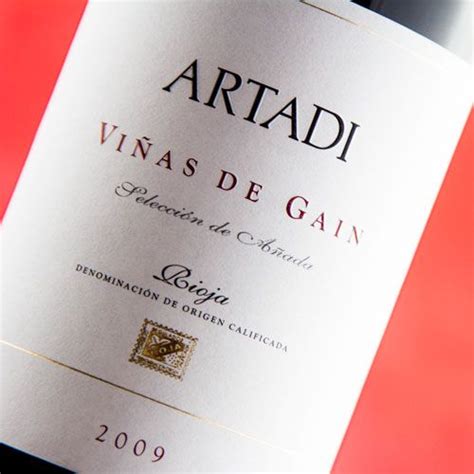 Artadi Vi As De Gain Buy Crianza Red Wine Rioja Bodegas Y