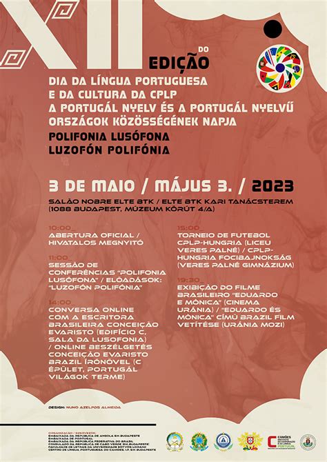 Xii Edi O Do Dia Da L Ngua Portuguesa E Da Cultura Da Cplp Centro De