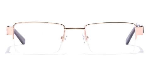 Nerdlane Clear Half Frame Rectangle Eyeglasses E25b0700 ₹990