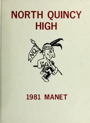 North Quincy High School - Manet Yearbook (North Quincy, MA), Covers 1 - 15