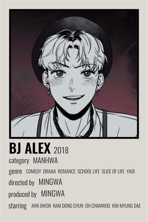 An Anime Character Is Featured In The Poster For Bj Alexs Upcoming Show