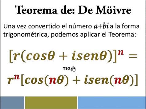 Descubre El Incre Ble Poder Del Teorema De Moivre Para Resolver