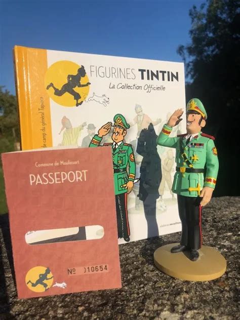 FIGURINE TINTIN LA collection Officiellel Hergé officier de la cour