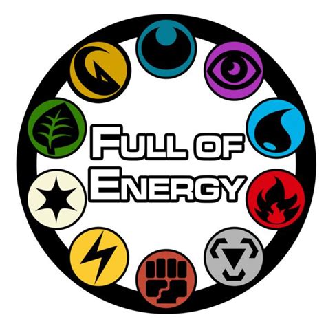 Pokemon Energy Printable