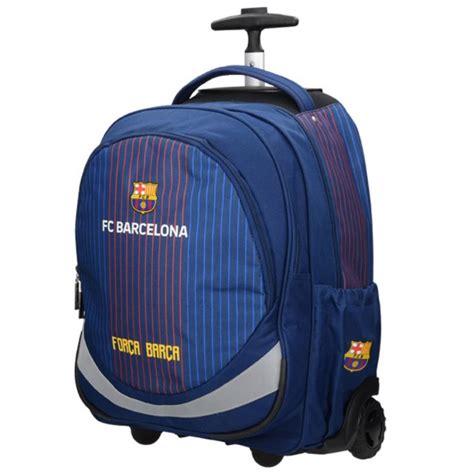 Sac Dos Roulettes Fc Barcelone Cm Cartable Trolley Fcb