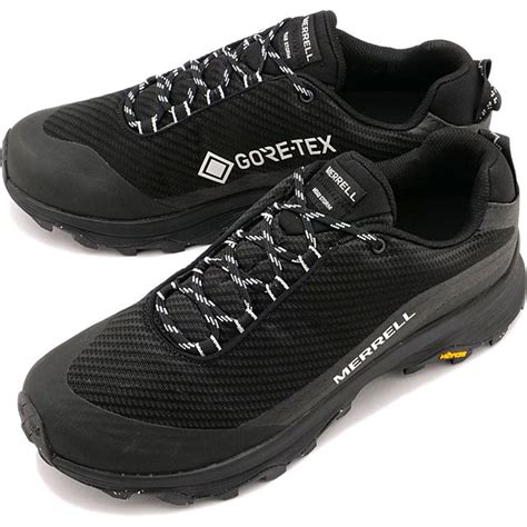 メレル MERRELL M MOAB SPEED STORM GORE TEX BLACK BLACK J067549 SS23