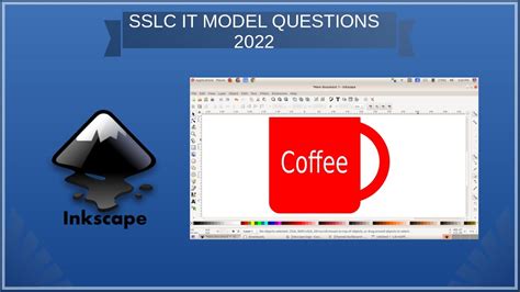 Sslc Model It Questions Inkscape Group Youtube