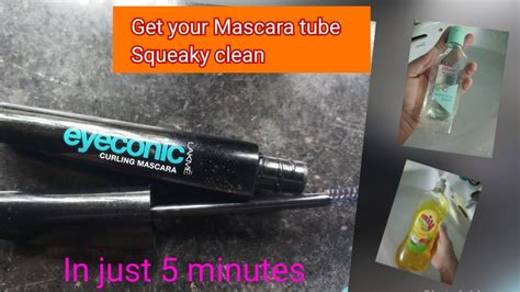 How To Clean Your Mascara Bottle In Just 5 Minutes Squeaky Clean YouTube