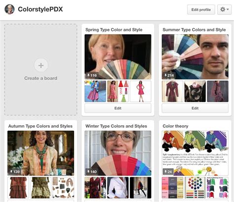 Pinterest boards | ColorStyle / PDX