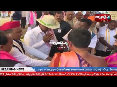 CM Sri KCR Participating In Inauguration Of BRS Party Office At New