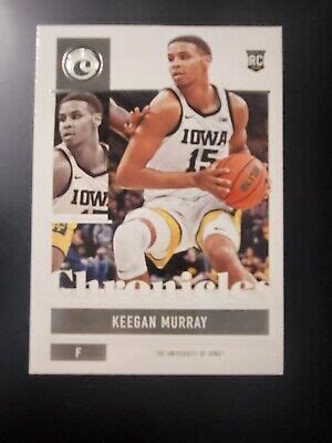 Panini Chronicles Draft Picks Keegan Murray Rc Card Ebay