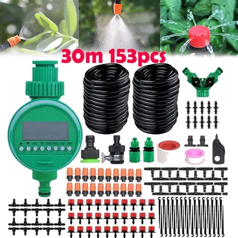 Greenhouse Micro Drip Irrigation Kit Automatic Irrigation System Patio