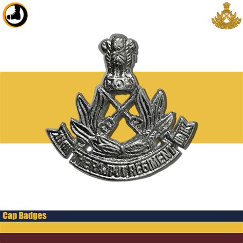 Rajput Regiment Shoulder Badge (Brass) - Online Army Store