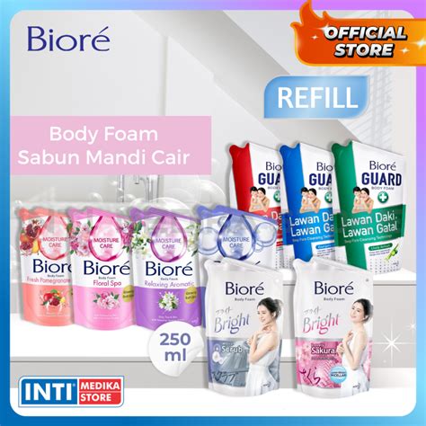 Jual Biore Body Foam Refill Ml Body Wash Biore Sabun Mandi