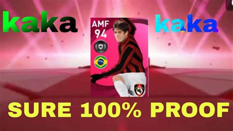 Kaka Trik In Iconic Moment Ac Milan Pack Pes Mobile Iconic