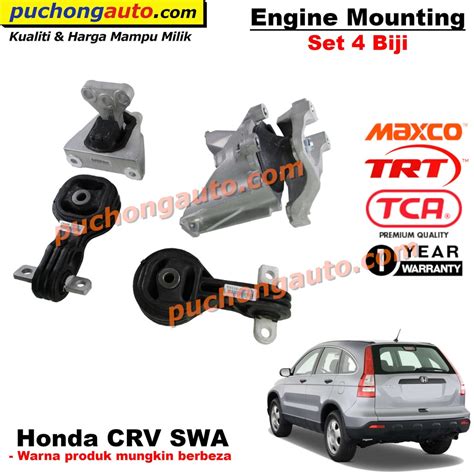 Engine Mounting Honda Crv Swa Auto Transmission Year