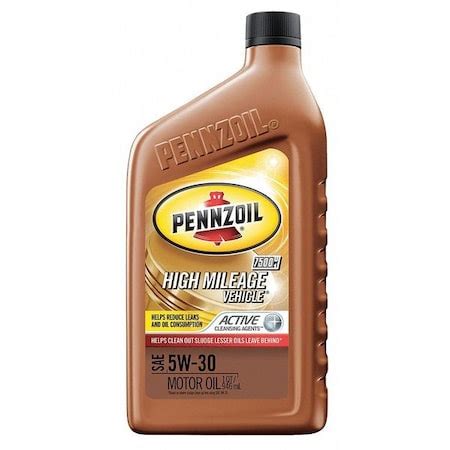 Pennzoil High Mileage SAE 5W 30 Synthetic Blend Motor Oil 41 OFF