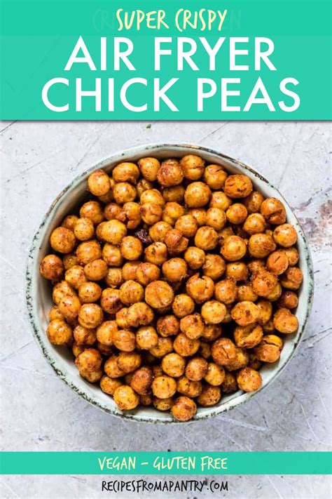 Air Fryer Chickpeas Super Crispy Recipes From A Pantry