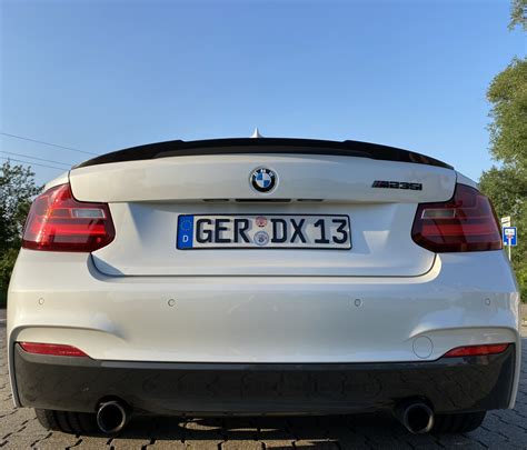 Cstar Carbon Gfk Heckspoiler V Style Passend F R Bmw F F M C