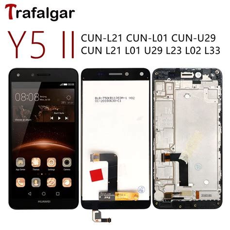 Huawei Y Ii Lcd Display Touch Screen Digitizer Y Y Ii Cun U L