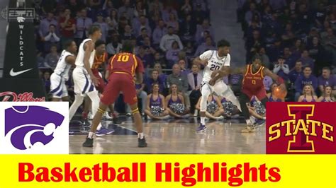 6 Iowa State Vs Kansas State Basketball Game Highlights March 9 2024