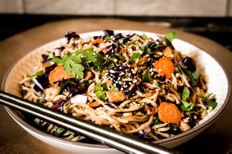 Vegan Sesame Noodle Salad Recipe Tutorial