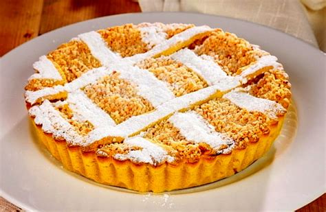 Ricetta Crostata Di Mandorle E Ricotta La Campania A Tavola Le