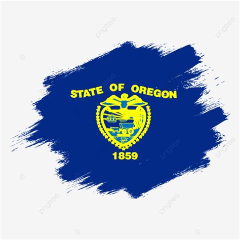 Usa State Oregon Vector Flag Design Template, Flag, Vector Flag, Grunge ...