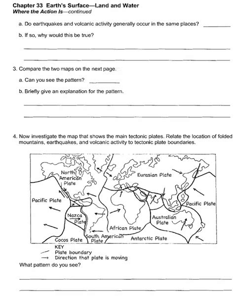 Earth Science Worksheets Fillable