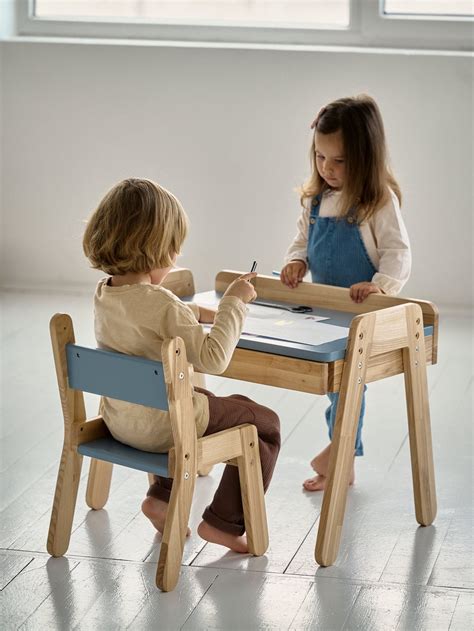 Kids Desk and Chairs, Kids Desk Toddler, Kids Furniture, Montessori Furniture, Kids Bedroom ...