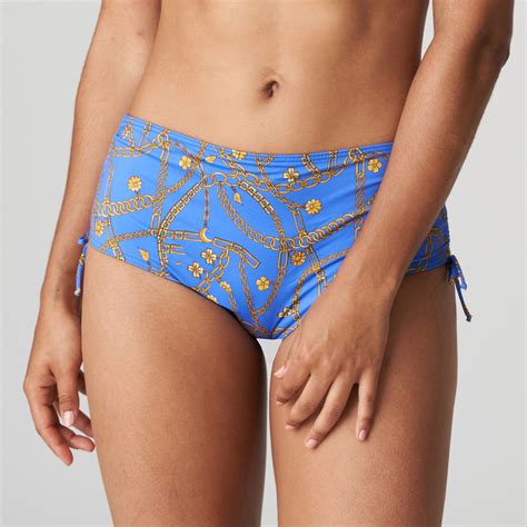 Primadonna Swim Olbia Electric Blue Bikini Tailleslip Met Koordjes