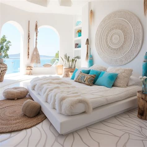 Boho Schlafzimmer In T Rkis Haus Gartentrends Beach Style