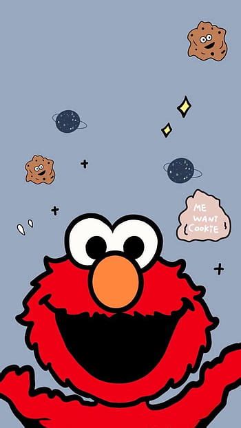 Elmo Kaws Teléfono De Plaza Sésamo Fondo De Pantalla Del Teléfono Pxfuel