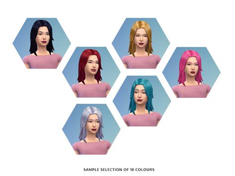 My Sims 4 Blog Lumialover Sims Alexxis Hair For Females