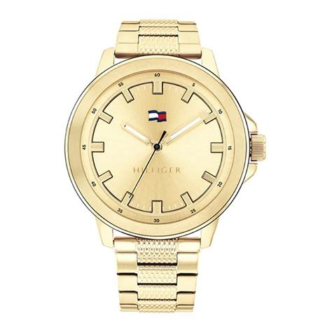 Reloj Tommy Para Caballero Acero Inoxidable Dorado 1792025