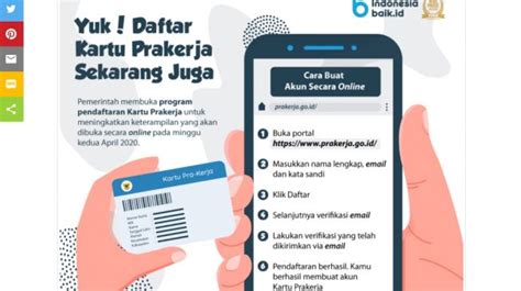 Program Kartu Prakerja Jokowi Diklaim Lebih Tepat Sasaran Dibanding Blt